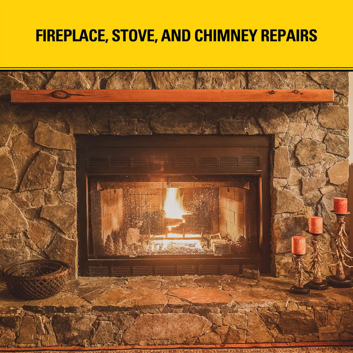 Stanley 2700°F High Temperature Sealant Fireplace & Stove 10.1 fl oz