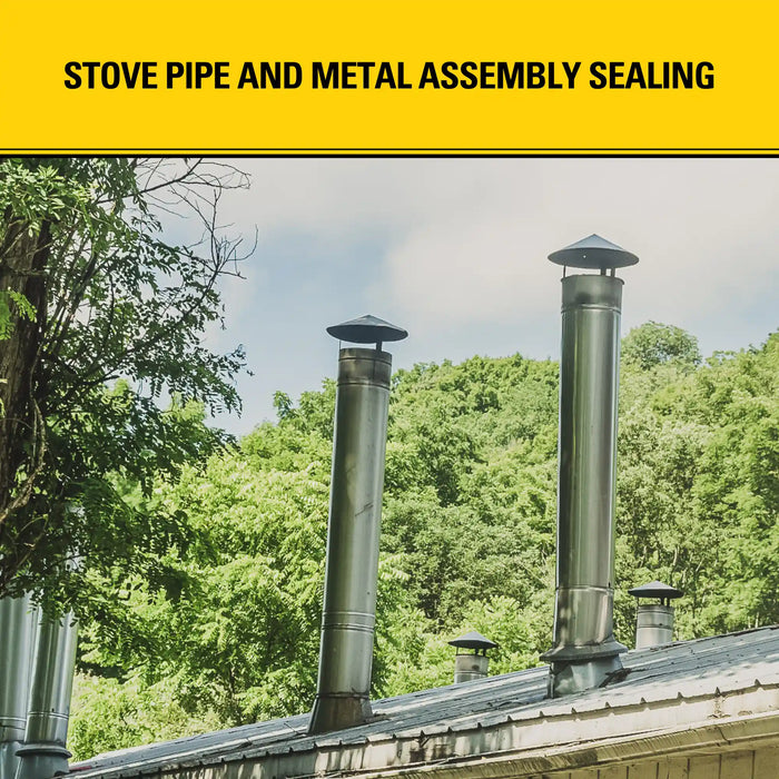 Stanley 2700°F High Temperature Sealant Fireplace & Stove 10.1 fl oz