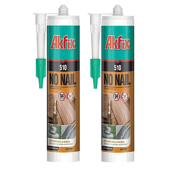Akfix 510 No Nail Construction Adhesive - 2 Pack