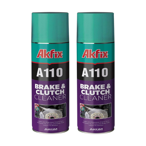 Akfix A110 Brake and Clutch Cleaner - 2 Pack