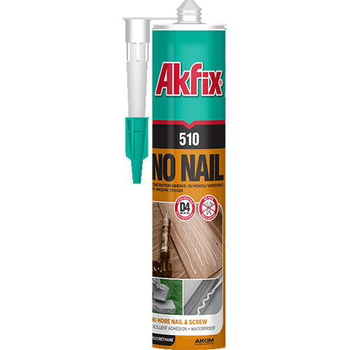 Akfix 510 No Nail Construction Adhesive - 1 Pack