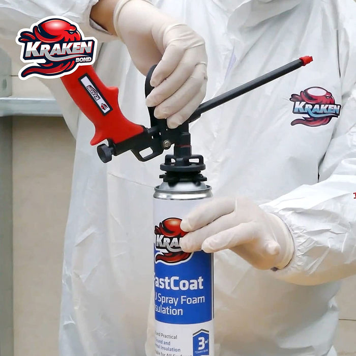 Kraken Bond Spray Foam Gun - Usage 2