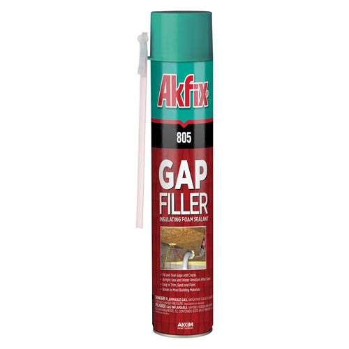 Akfix 805 Gap Filler Polyurethane Straw Foam - 1 Pack