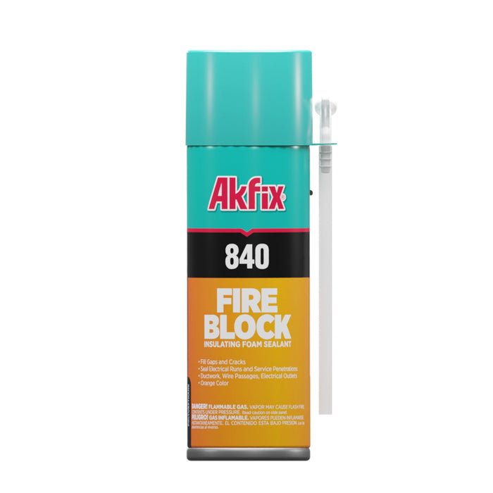 Akfix 840 Fire Block Foam Sealant - 1 Pack