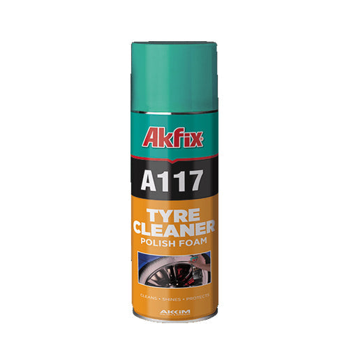 Akfix A117 Tire Cleaner & Polish Foam - 1 Pack