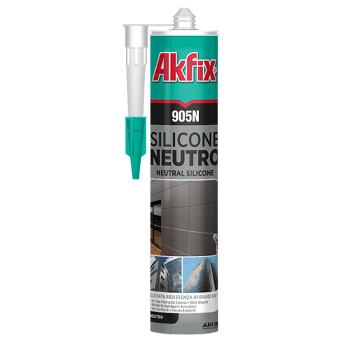 Akfix 905N Neutral Silicone Sealant - 1 Pack