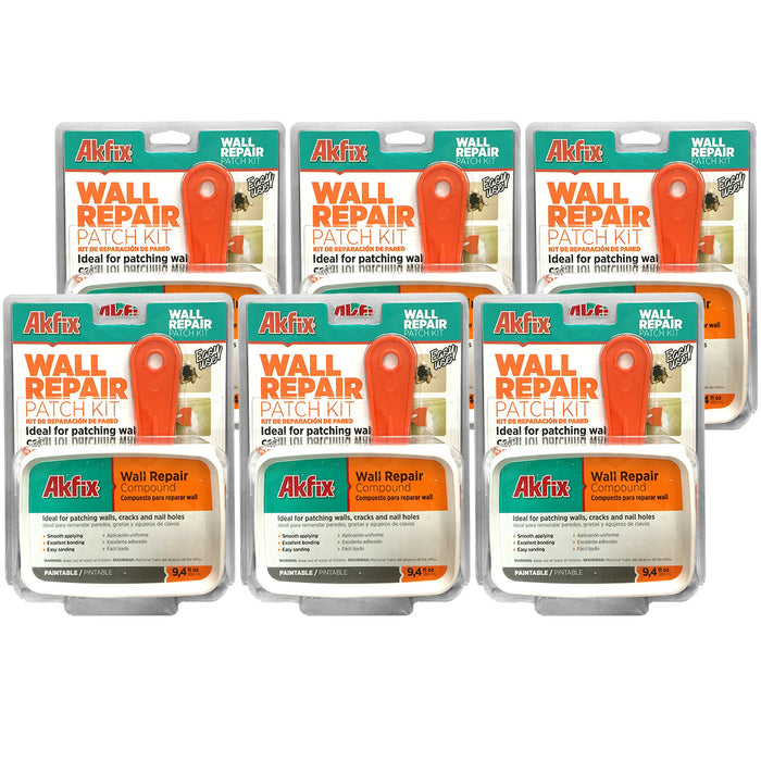 Akfix Wall Repair Patch Kit - 9.4 fl oz
