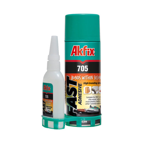 Akfix 705 Superfast Adhesive with Activator - 1 Pack