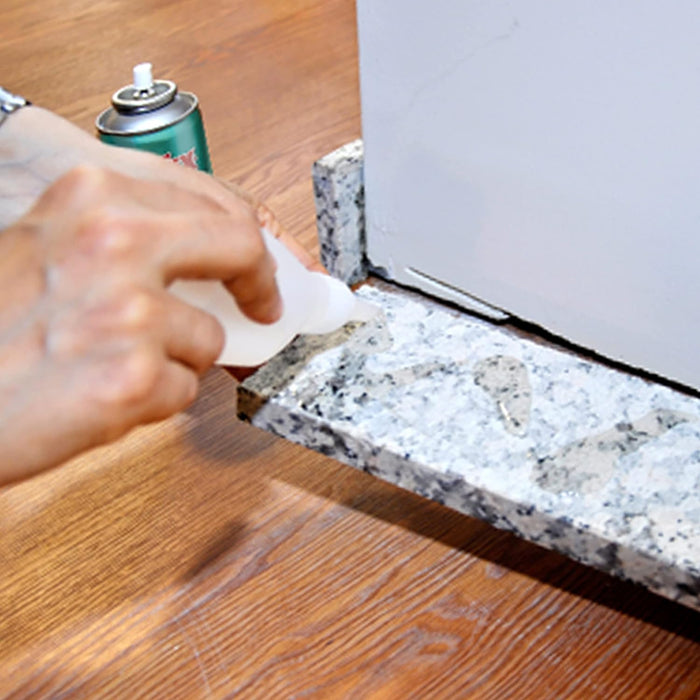 Akfix 710 Stone & Marble Fast Adhesive with Activator - Usage 1