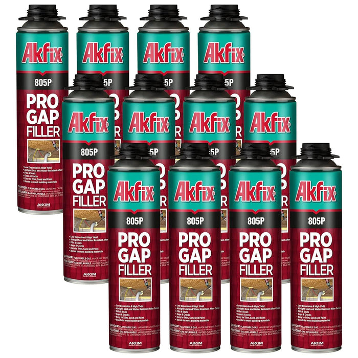 Akfix 805P Pro Gap Filler - 12 Pack