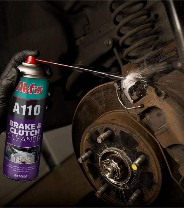 Akfix A110 Brake and Clutch Cleaner - Usage 1