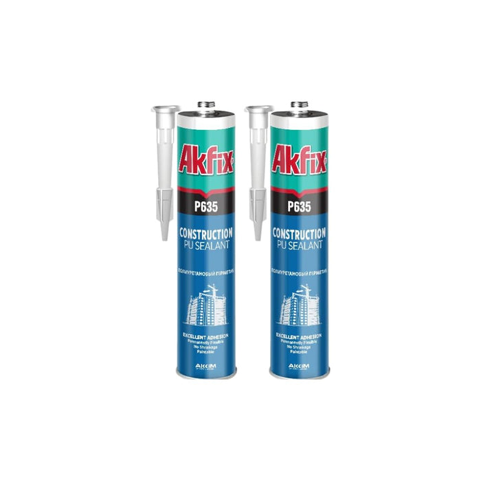 Akfix P635 Construction Polyurethane Sealant - 2 Pack