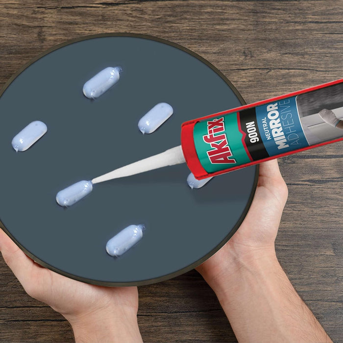 Akfix 900N Neutral Mirror Adhesive - Usage