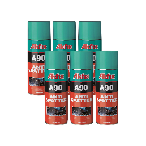 Akfix A90 Anti Spatter Spray - 6 Pack