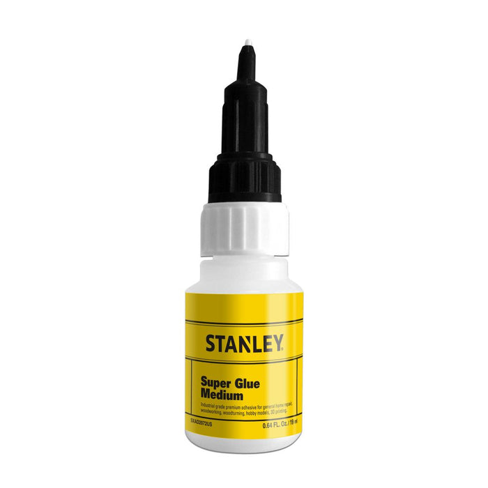 Stanley A553 Super Glue Medium - Quick & Efficient Bonding Solution 0.64 fl oz