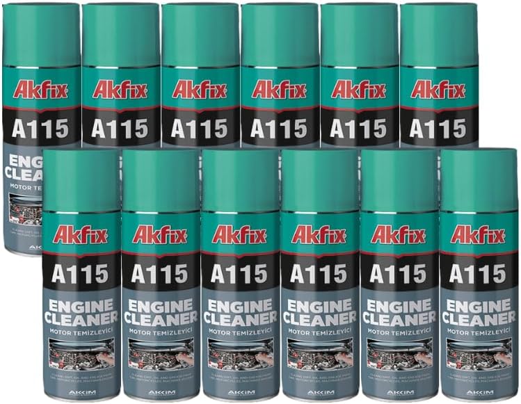 Akfix A115 Engine Cleaner and Degreaser - 12 Pack