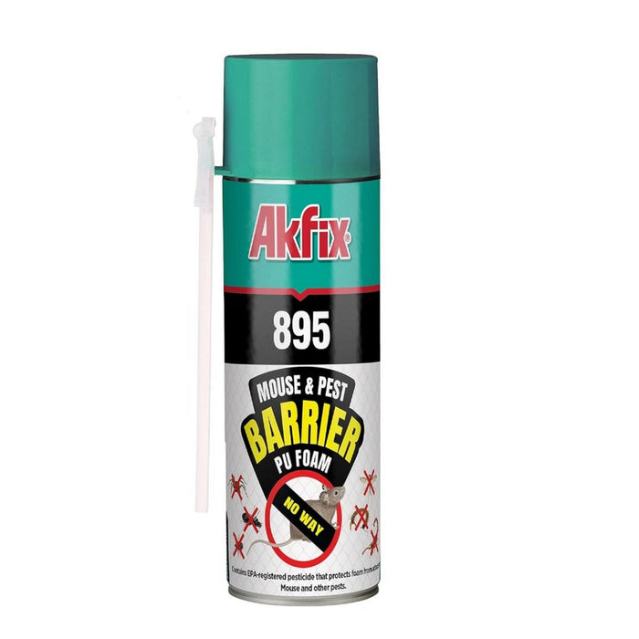 Akfix 895 Mouse & Pest Barrier Polyurethane Straw Foam - 1 Pack
