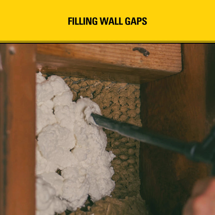 Stanley F905P Gaps & Cracks Pro Foam Sealant - Gun Foam, 24oz