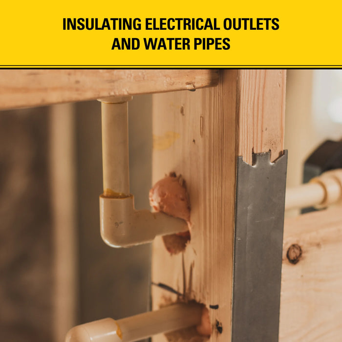 Stanley F952P Orange Fire Block Gun Foam Sealant Pro | Fire-Retardant Insulation 24 oz