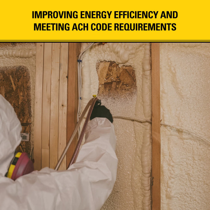 Stanley F994C Supercoat Canister Foam 600™ - Two Component Spray Foam Insulation Kit (600 board feet) - Class A Fire Rated, Closed Cell