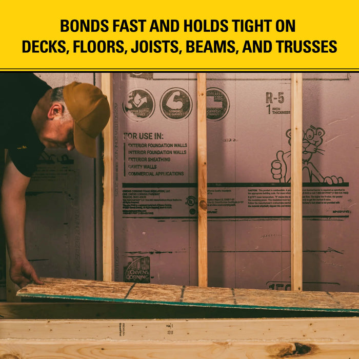 Stanley FA190P Foam Adhesive Subfloor Pro | High-Yield, 24 oz