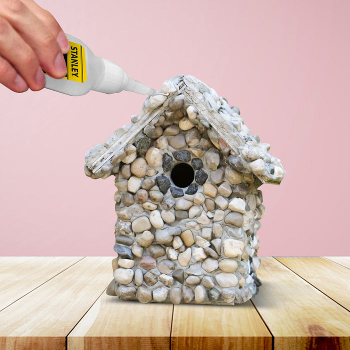 Stanley A552 Instant Stone & Marble Glue - Cyanoacrylate Adhesive & Activator, 3.4oz & 13.5 fl oz