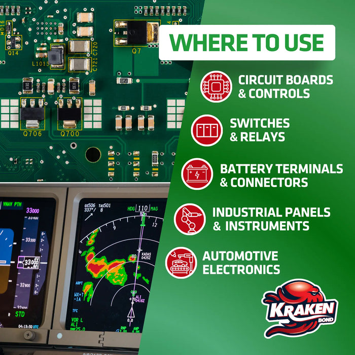 Kraken Bond TE-108 Electronic Contact Cleaner, 11 oz