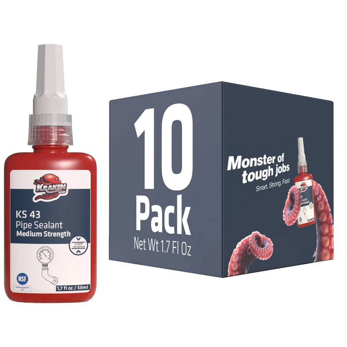 Kraken Bond Pipe Thread Sealant Medium Strength  - KS 43, Features-2