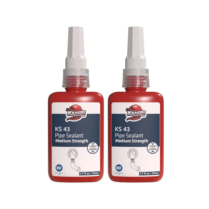 Kraken Bond Pipe Thread Sealant Medium Strength  - KS 43, Features-1