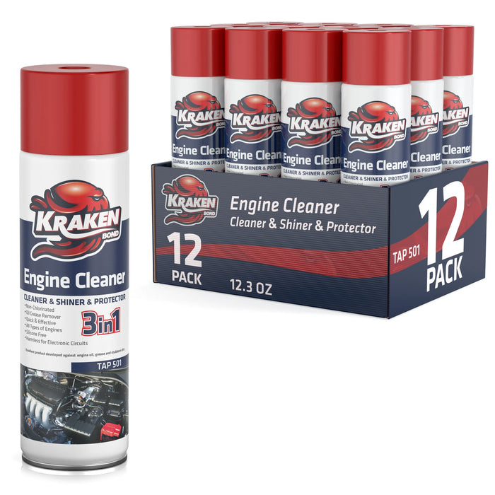 Kraken Bond Engine Cleaner and Degreaser Spray - 12.3 oz