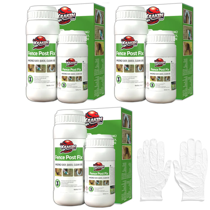 Kraken Bond Fence Post Fix