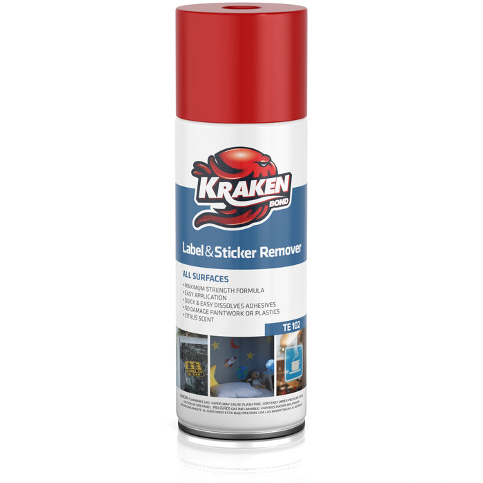 Kraken Bond Label & Sticker Remover Spray - 6.7 oz
