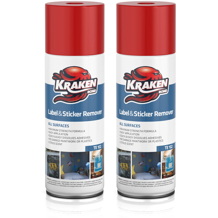 Kraken Bond Label & Sticker Remover Spray - 6.7 oz