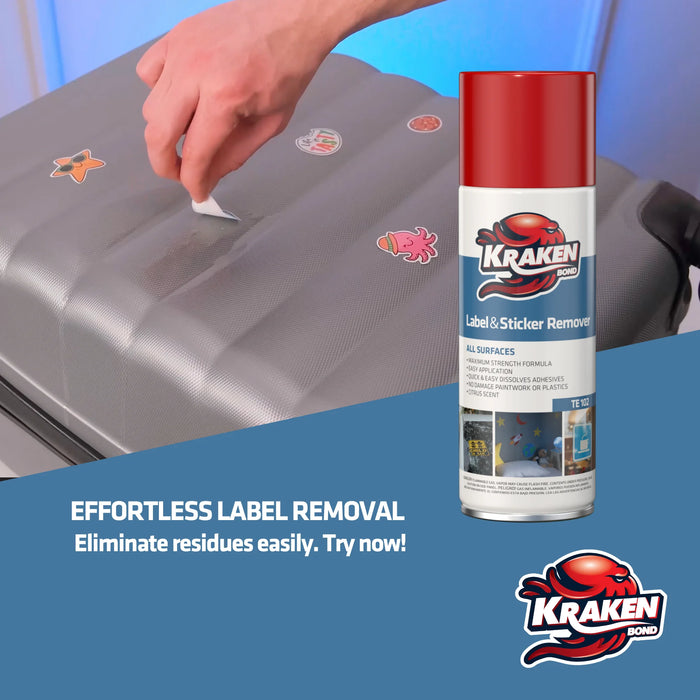 Kraken Bond Label & Sticker Remover Spray - 6.7 oz