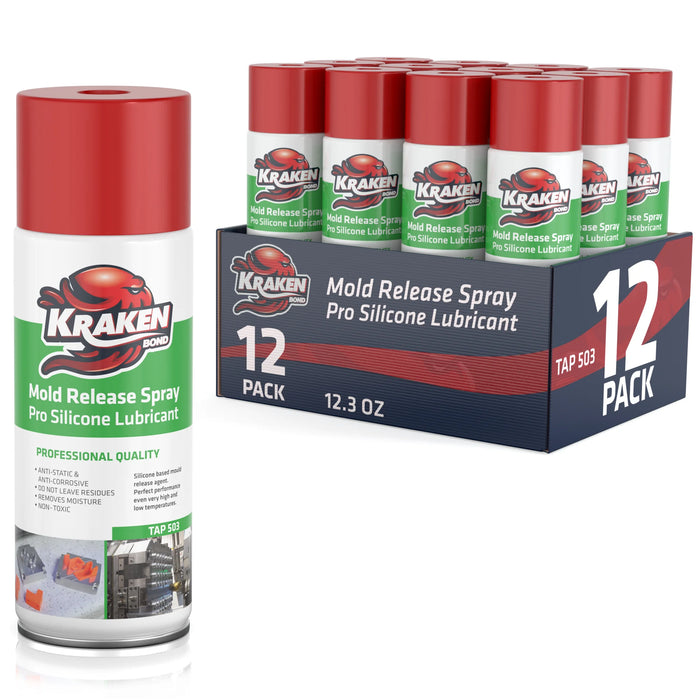 Kraken Bond Silicone Mold Release Spray - 12.3 oz