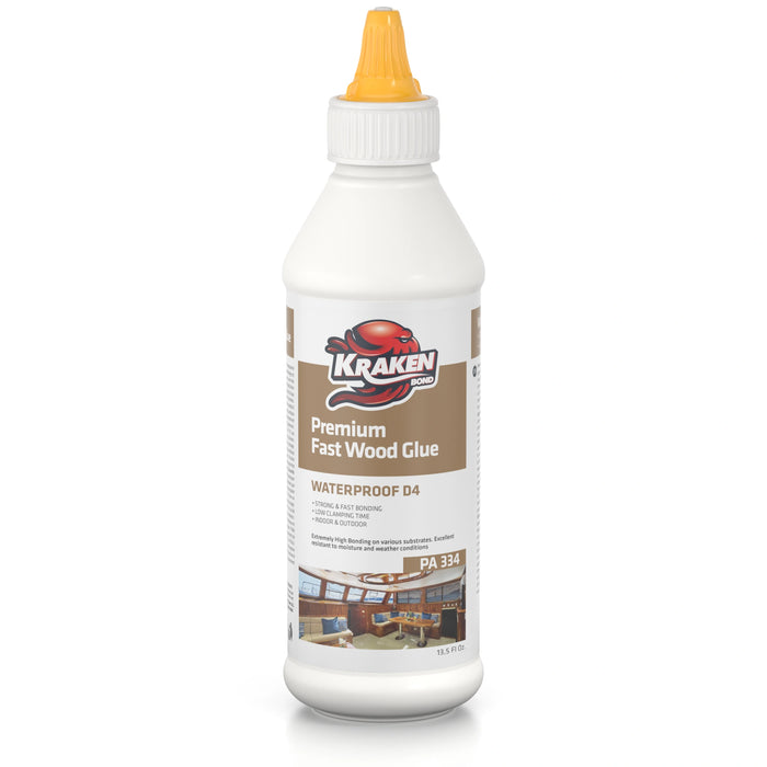 Kraken Bond D4 Premium Fast Wood Glue - 13.5 fl oz