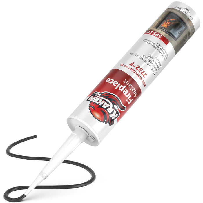 Kraken Bond Fireplace Sealant - Fireplace Caulk, 10.1 fl oz