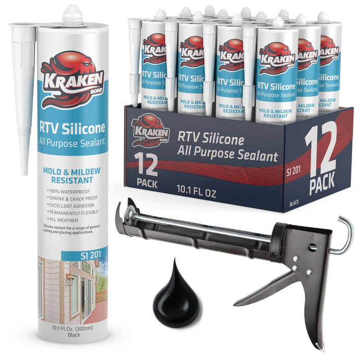 Kraken Bond All Purpose RTV Silicone - 10.1 fl oz