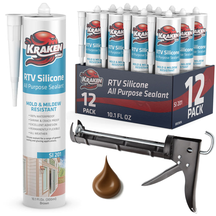 Kraken Bond All Purpose RTV Silicone - 10.1 fl oz
