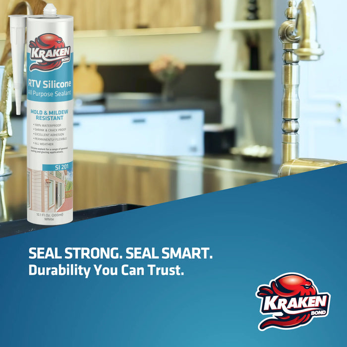 Kraken Bond All Purpose RTV Silicone - 10.1 fl oz