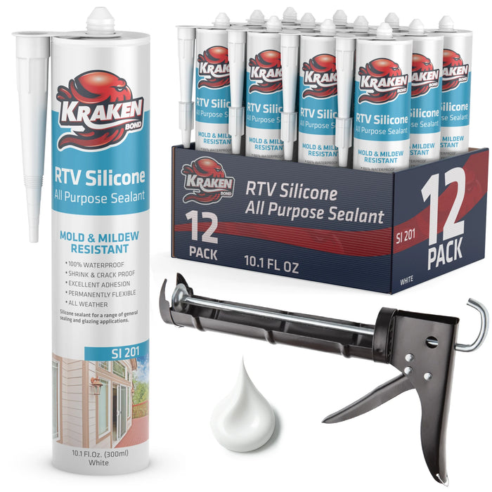 Kraken Bond All Purpose RTV Silicone - 10.1 fl oz
