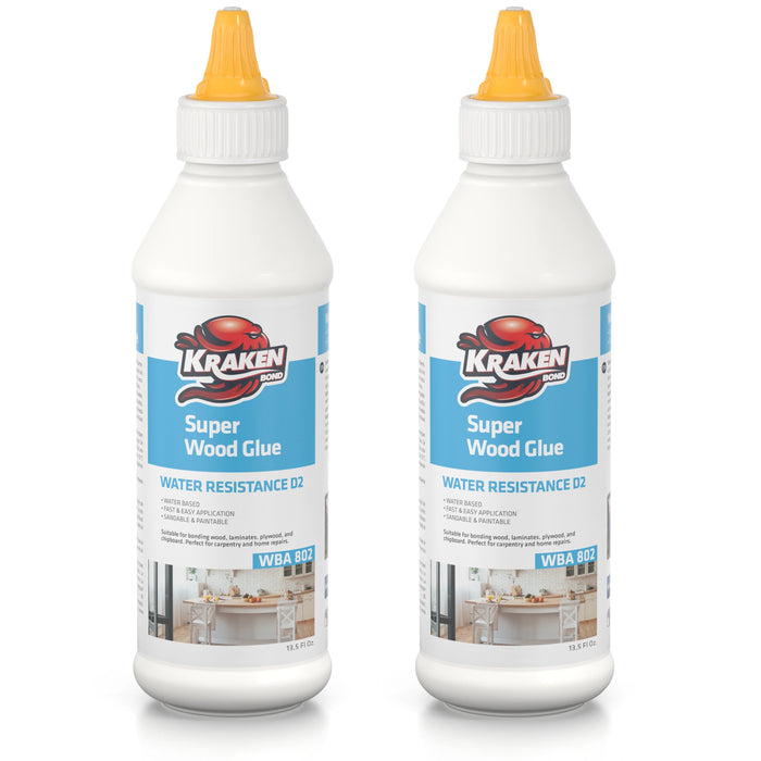 Kraken Bond D2 White PVA Super Wood Glue - 13.5 fl oz