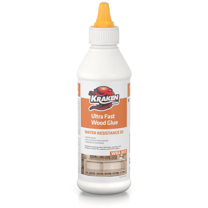 Kraken Bond D3 White PVA Ultra Fast Wood Glue - 13.5 fl oz