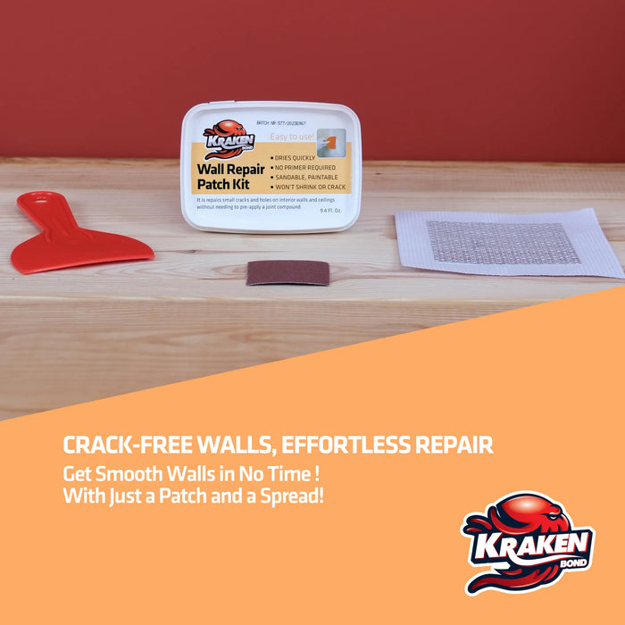 Kraken Bond Wall Repair Patch Kit -9.4 fl oz