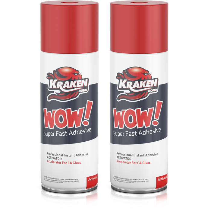 Kraken Bond WOW CA Glue Accelerator Spray (Only Activator)