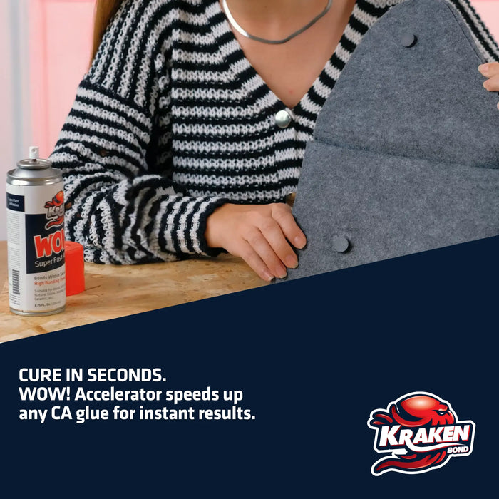 Kraken Bond WOW CA Glue Accelerator Spray (Only Activator)