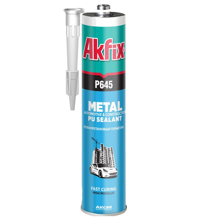 Akfix P645 Automotive Seam Sealer - Metal Automotive & Construction Polyurethane Sealant, 10.1 fl oz