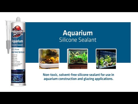 Kraken Bond Aquarium Silicone Sealant Video