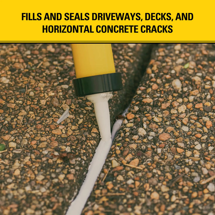 Stanley S362 Specialty Self Leveling Sealant Sausage - White, 20.3oz