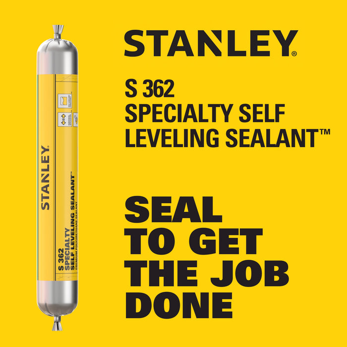 Stanley S362 Specialty Self Leveling Sealant Sausage - White, 20.3oz